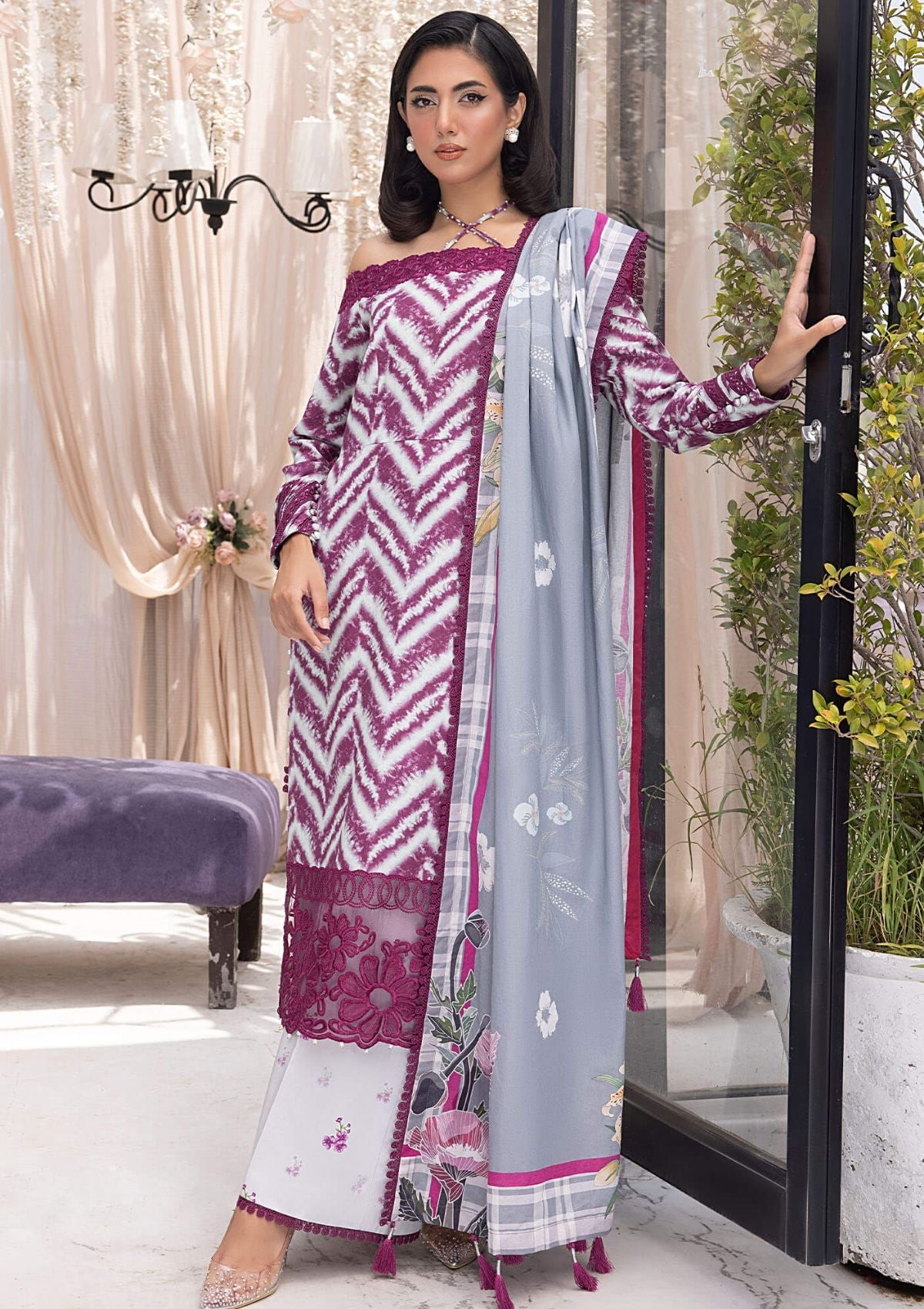 Winter Collection - Asifa & Nabeel - Gulbahar - GBW#02 - Official Asifa & Nabeel - Agha Fabrics UK