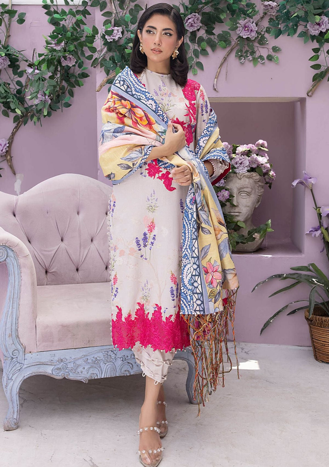 Winter Collection - Asifa & Nabeel - Gulbahar - GBW#03 - Official Asifa & Nabeel - Agha Fabrics UK