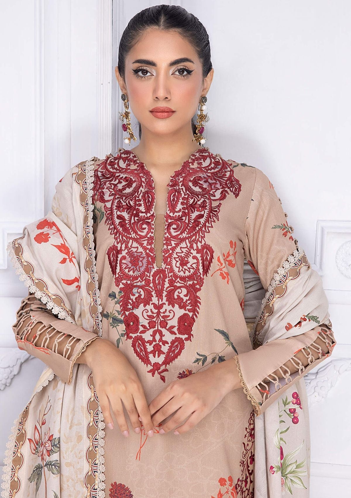 Winter Collection - Asifa & Nabeel - Gulbahar - GBW#04 - Official Asifa & Nabeel - Agha Fabrics UK