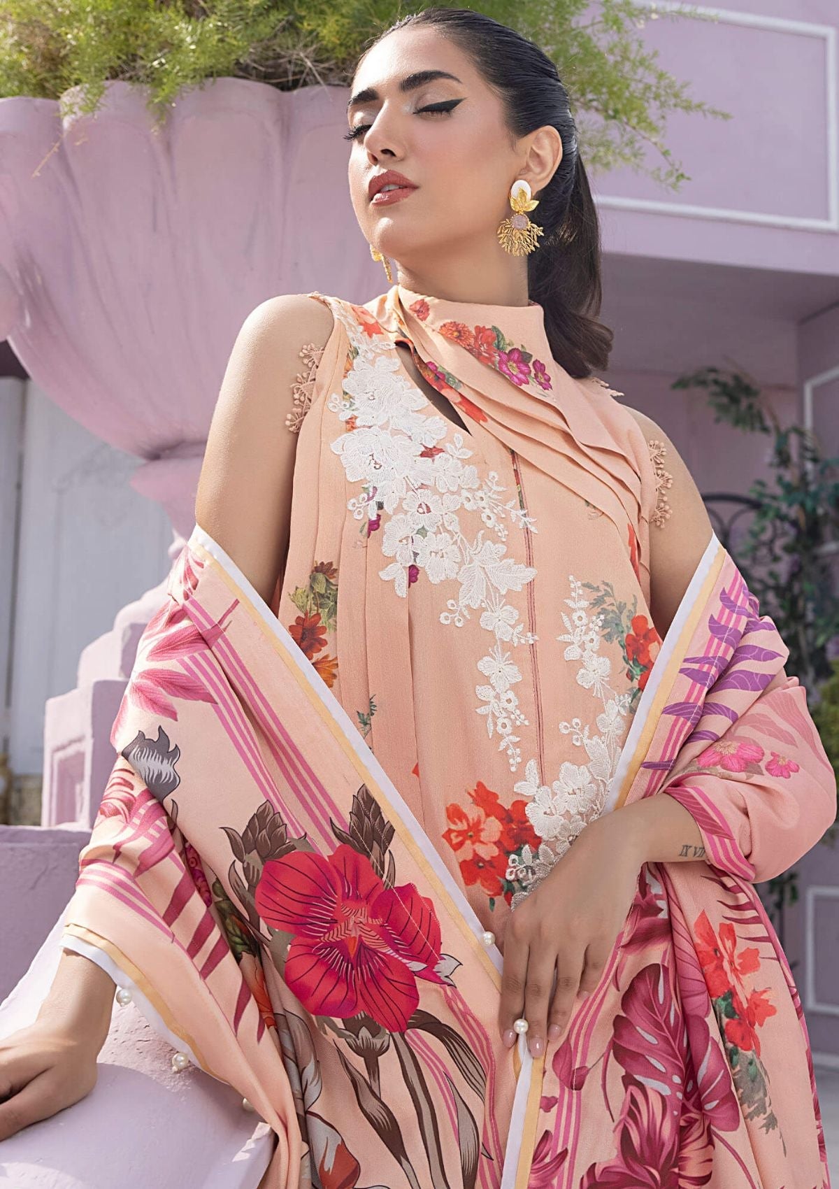 Winter Collection - Asifa & Nabeel - Gulbahar - GBW#05 - Official Asifa & Nabeel - Agha Fabrics UK