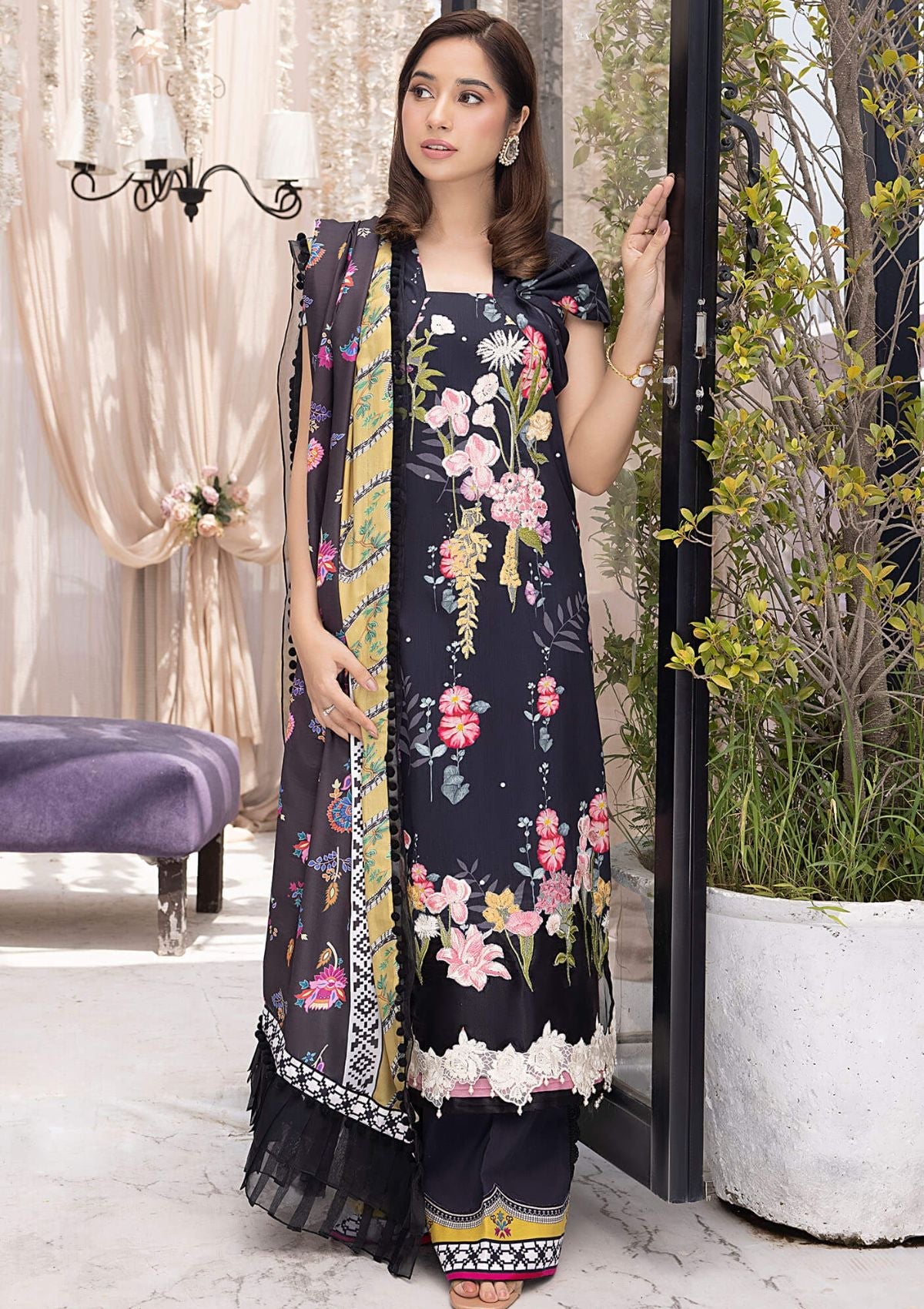 Winter Collection - Asifa & Nabeel - Gulbahar - GBW#07 - Official Asifa & Nabeel - Agha Fabrics UK