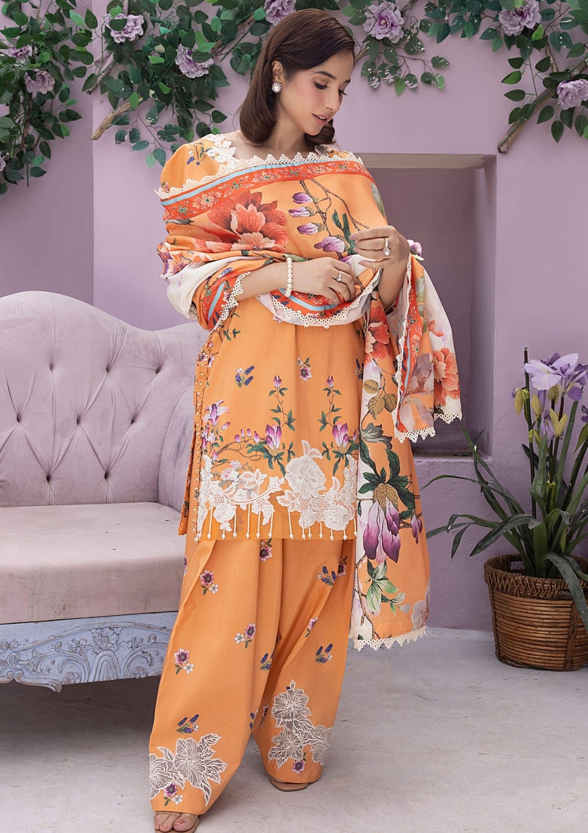 Winter Collection - Asifa & Nabeel - Gulbahar - GBW#08 - Official Asifa & Nabeel - Agha Fabrics UK