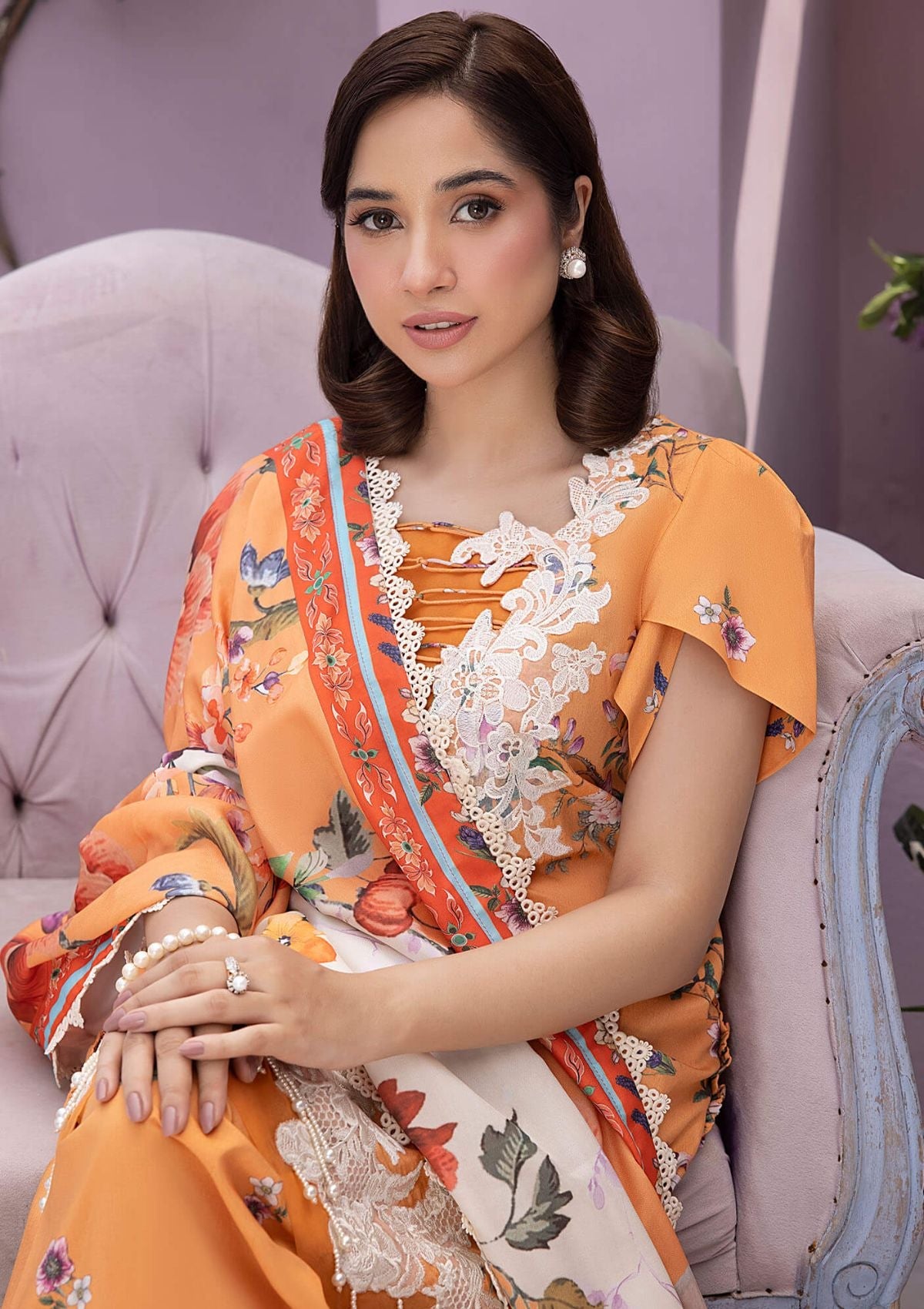 Winter Collection - Asifa & Nabeel - Gulbahar - GBW#08 - Official Asifa & Nabeel - Agha Fabrics UK