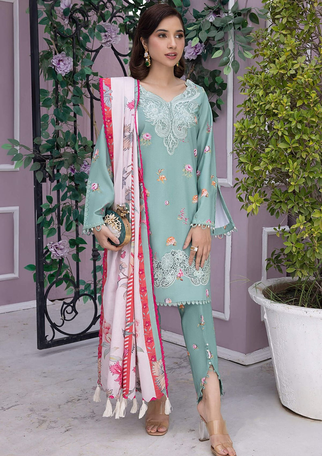 Winter Collection - Asifa & Nabeel - Gulbahar - GBW#09 - Official Asifa & Nabeel - Agha Fabrics UK