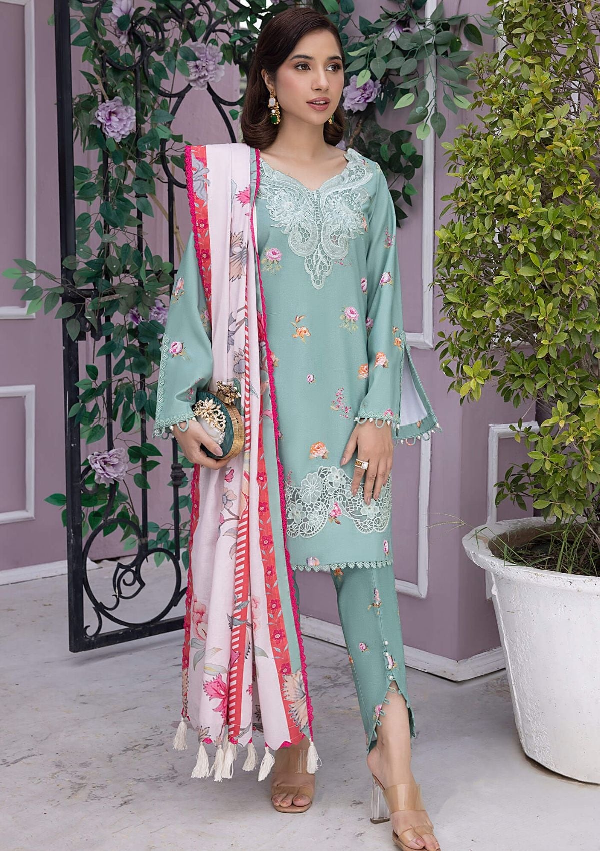 Winter Collection - Asifa & Nabeel - Gulbahar - GBW#09 - Official Asifa & Nabeel - Agha Fabrics UK