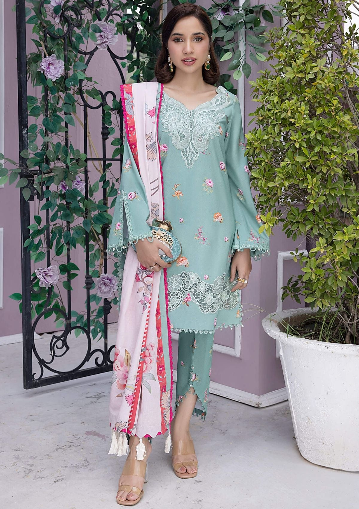 Winter Collection - Asifa & Nabeel - Gulbahar - GBW#09 - Official Asifa & Nabeel - Agha Fabrics UK