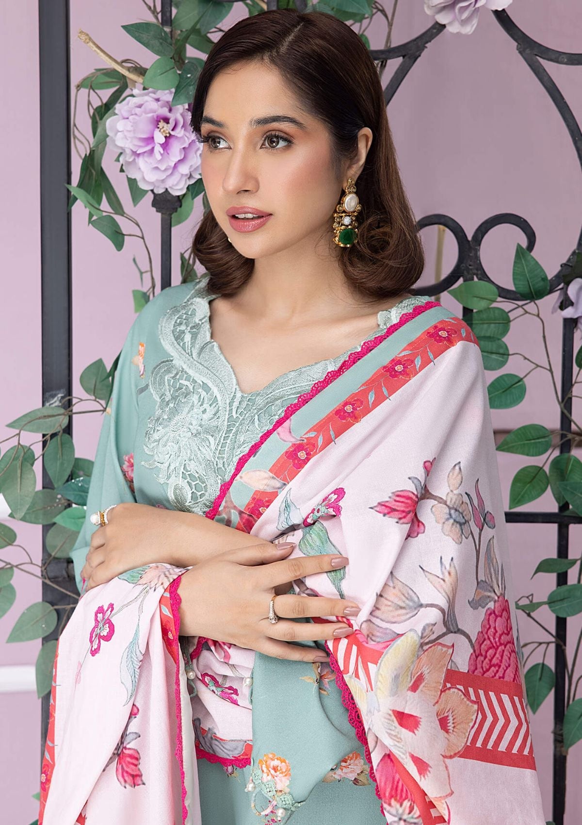 Winter Collection - Asifa & Nabeel - Gulbahar - GBW#09 - Official Asifa & Nabeel - Agha Fabrics UK