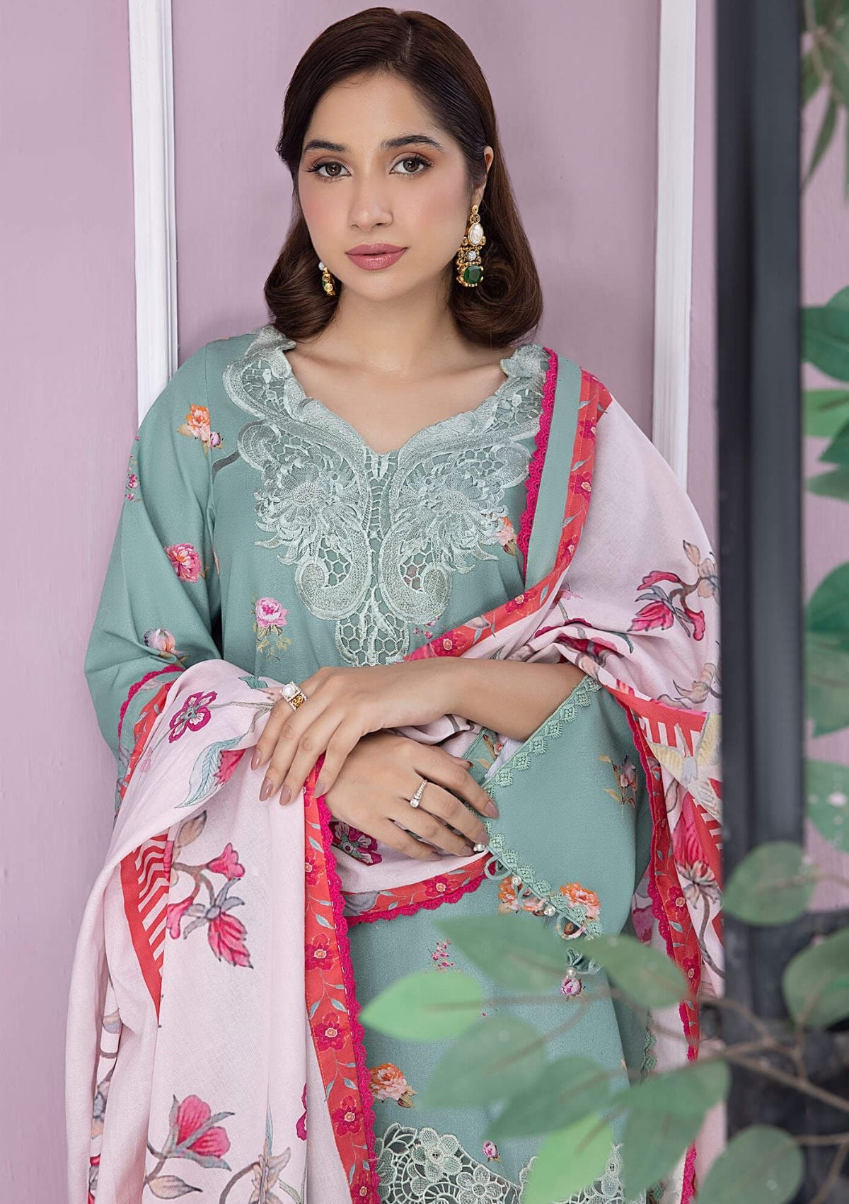 Winter Collection - Asifa & Nabeel - Gulbahar - GBW#09 - Official Asifa & Nabeel - Agha Fabrics UK