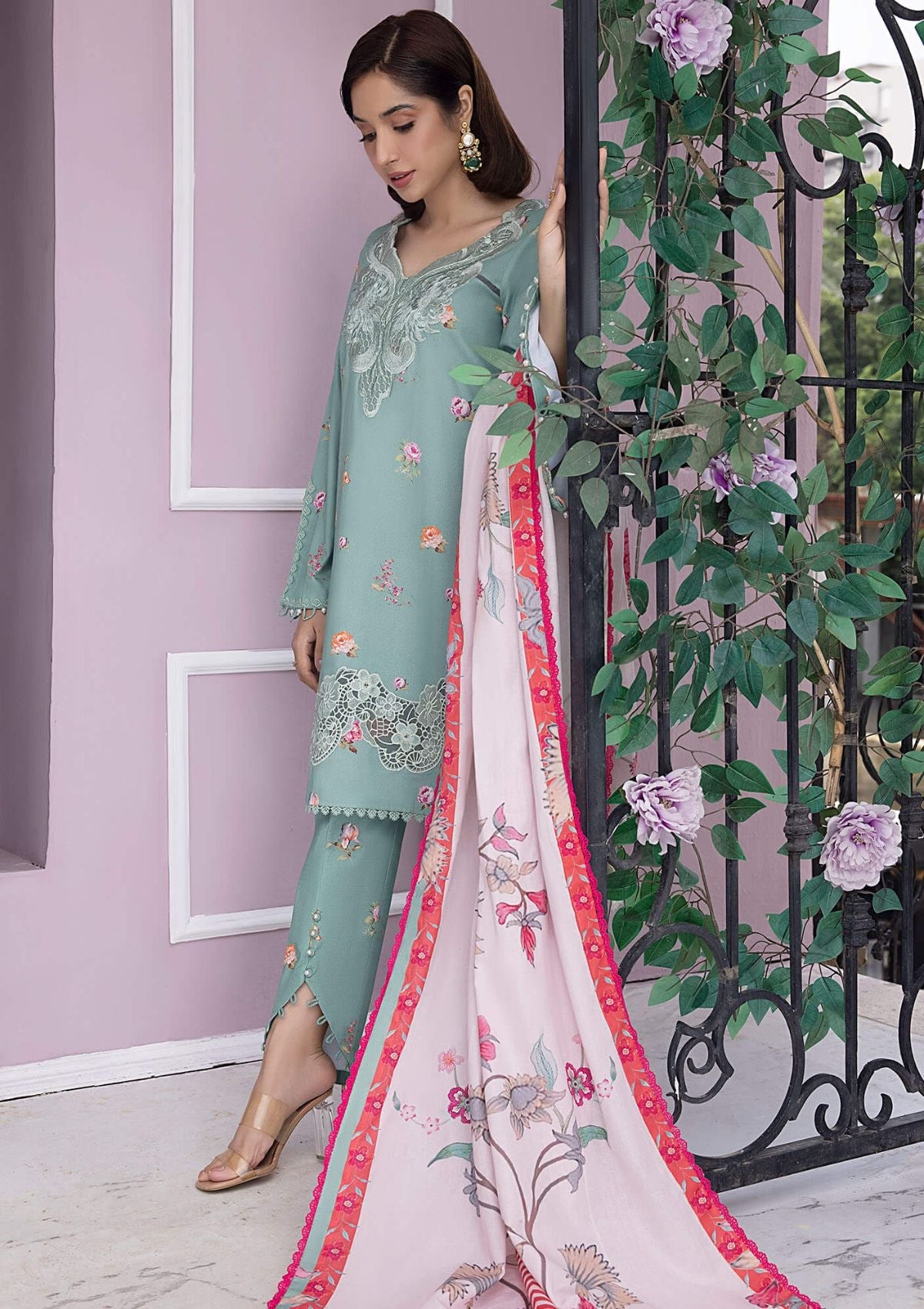 Winter Collection - Asifa & Nabeel - Gulbahar - GBW#09 - Official Asifa & Nabeel - Agha Fabrics UK