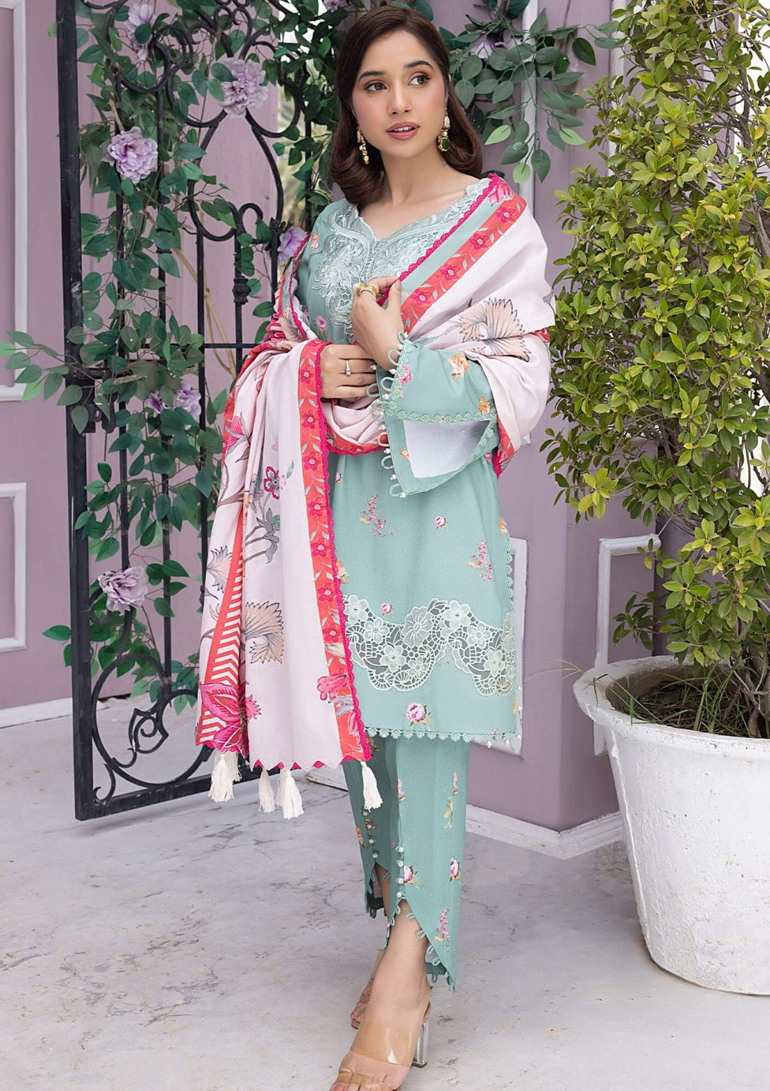 Winter Collection - Asifa & Nabeel - Gulbahar - GBW#09 - Official Asifa & Nabeel - Agha Fabrics UK