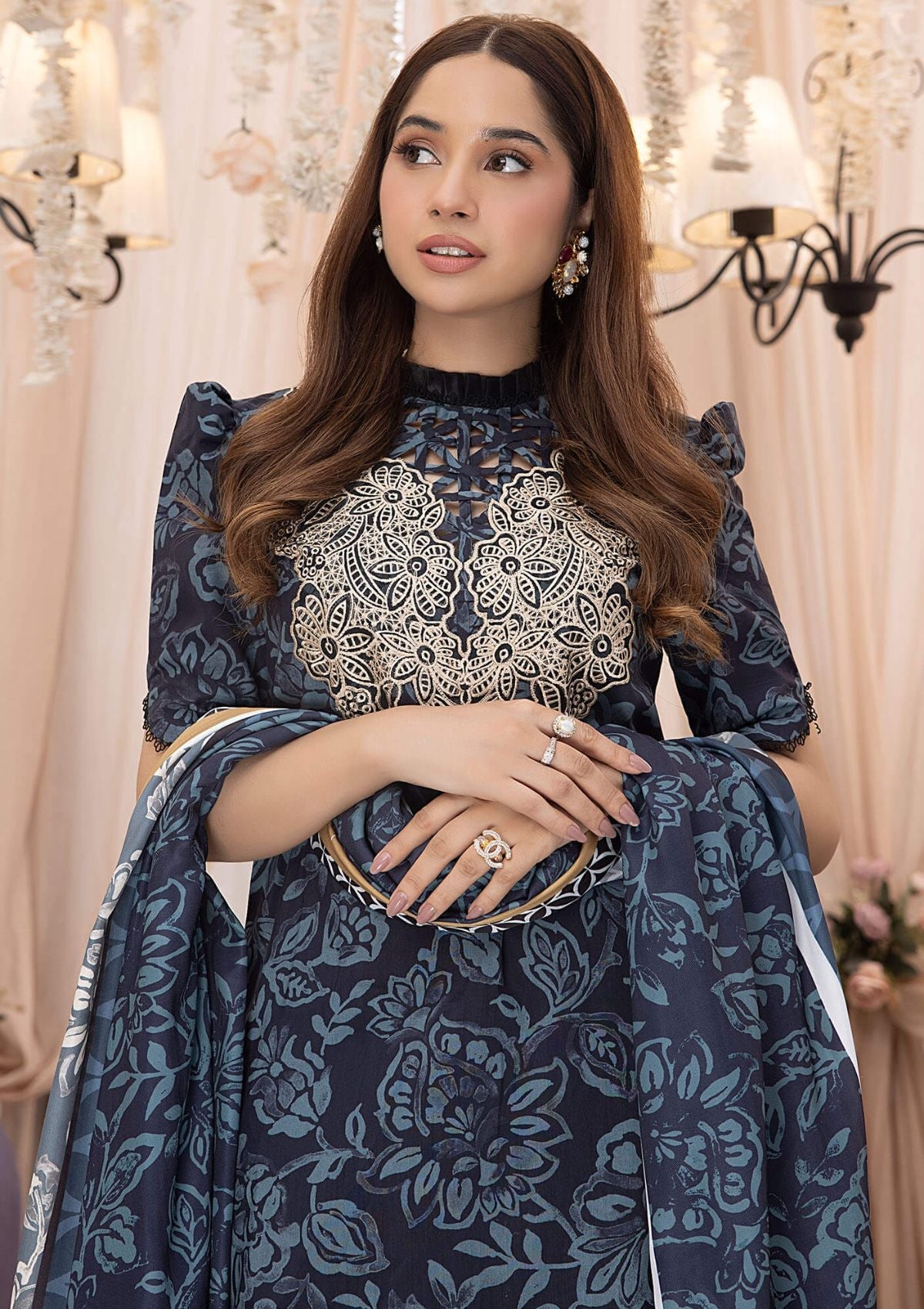 Winter Collection - Asifa & Nabeel - Gulbahar - GBW#11 - Official Asifa & Nabeel - Agha Fabrics UK