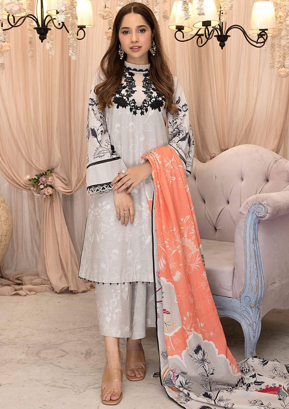 Winter Collection - Asifa & Nabeel - Gulbahar - GBW#12 - Official Asifa & Nabeel - Agha Fabrics UK