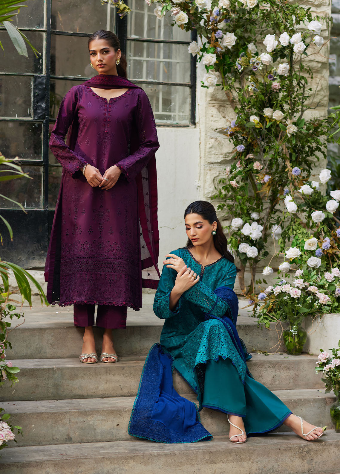 Bin Ilyas | Carnival Summer Edit 25 | Azura - Official Gulaal - Agha Fabrics UK