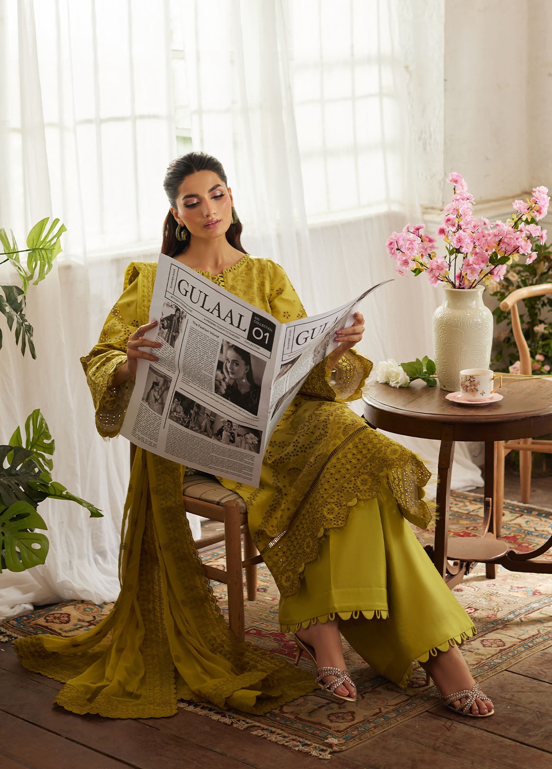 Bin Ilyas | Carnival Summer Edit 25 | Aurelia - Official Gulaal - Agha Fabrics UK