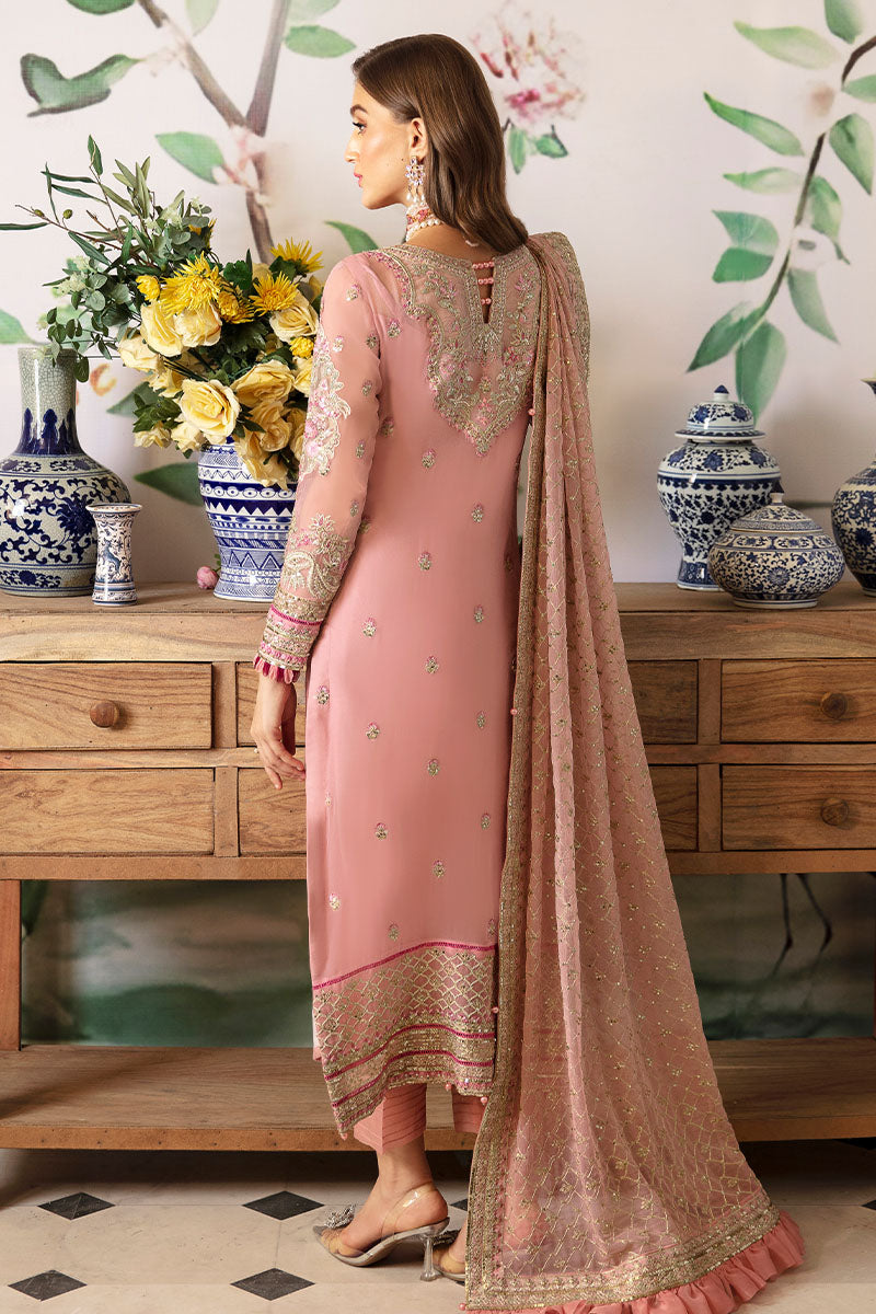 Gulaal | Embroidered Chiffon 24 | Viviana - Official Gulaal - Agha Fabrics UK