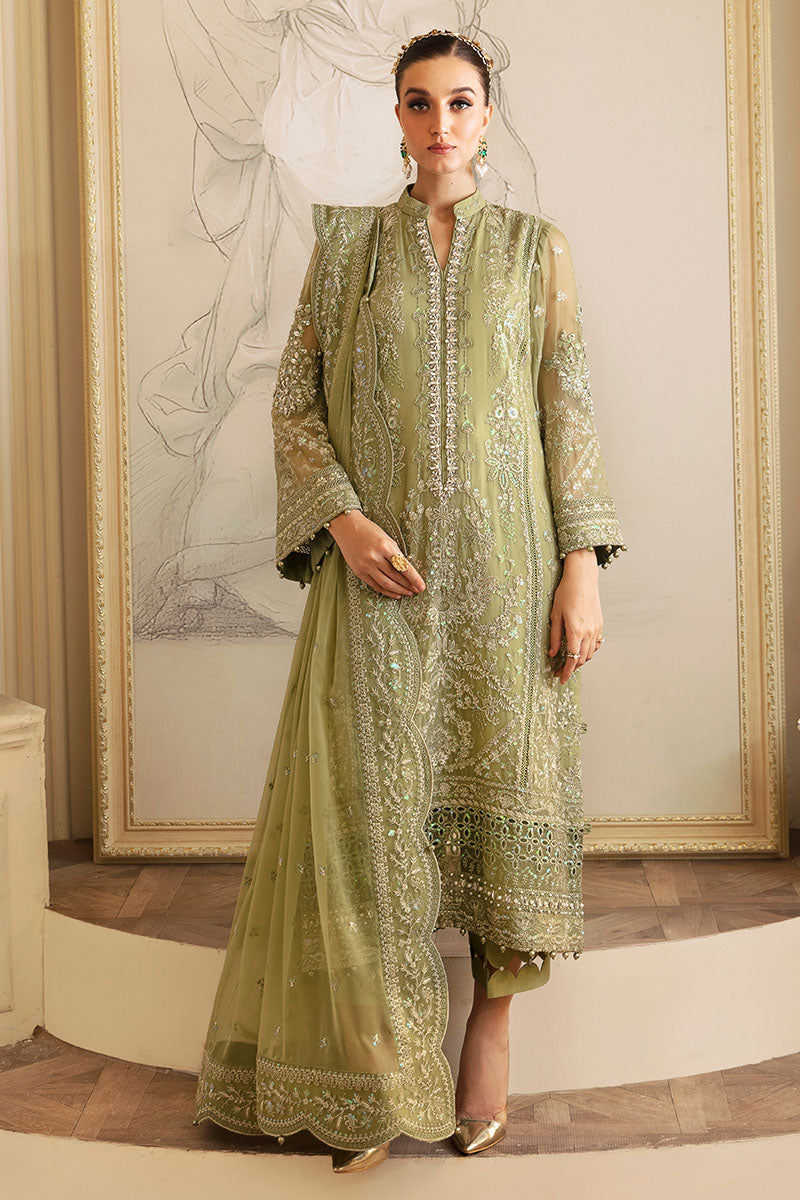 Gulaal | Embroidered Chiffon 24 | Almendra - Official Gulaal - Agha Fabrics UK