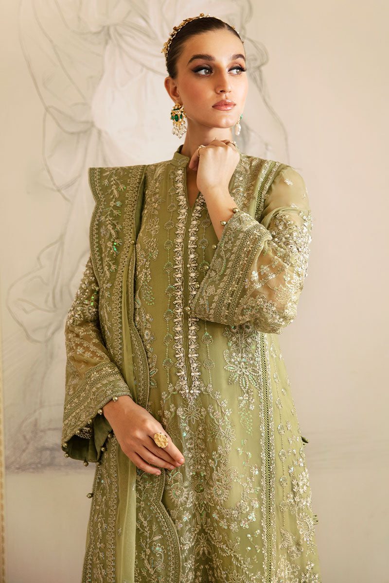 Gulaal | Embroidered Chiffon 24 | Almendra - Official Gulaal - Agha Fabrics UK