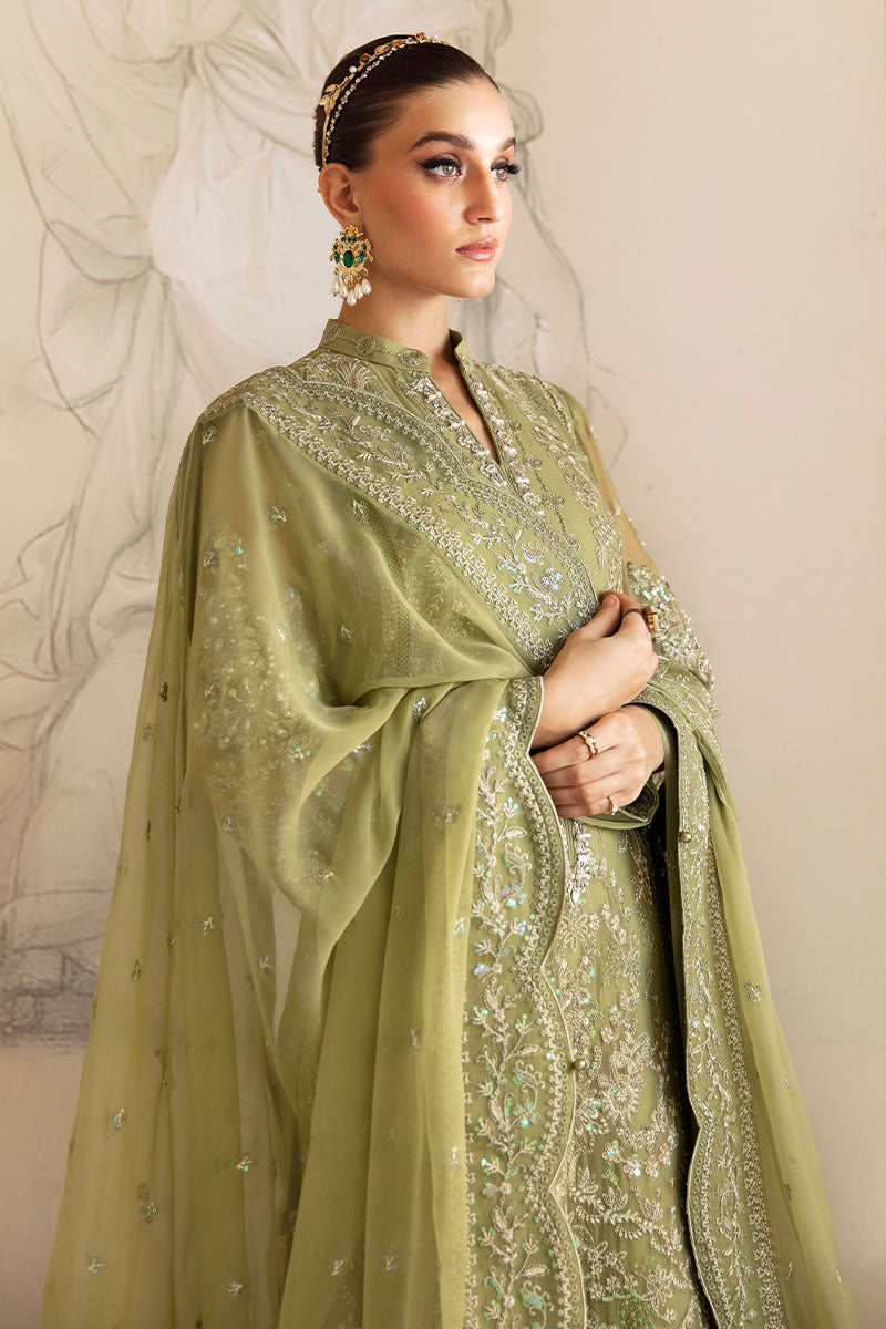 Gulaal | Embroidered Chiffon 24 | Almendra - Official Gulaal - Agha Fabrics UK