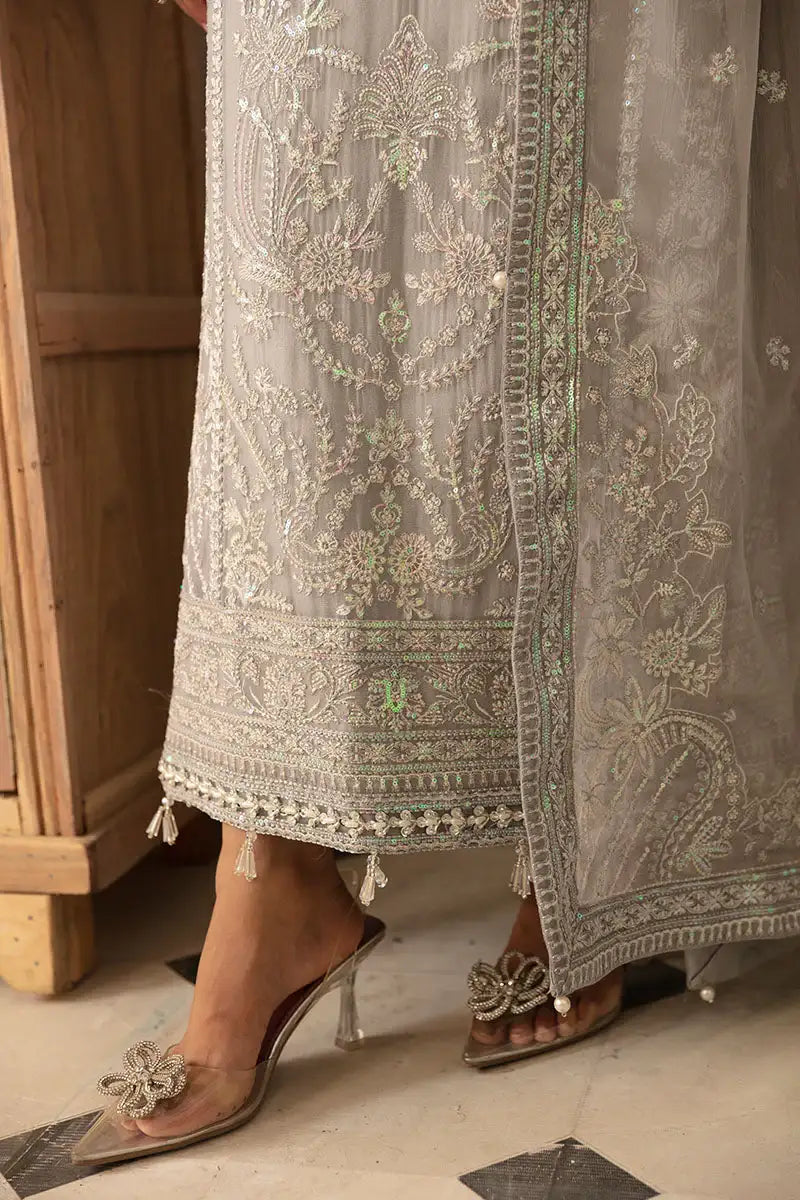 Gulaal | Embroidered Chiffon 24 | Aubrey - Official Gulaal - Agha Fabrics UK