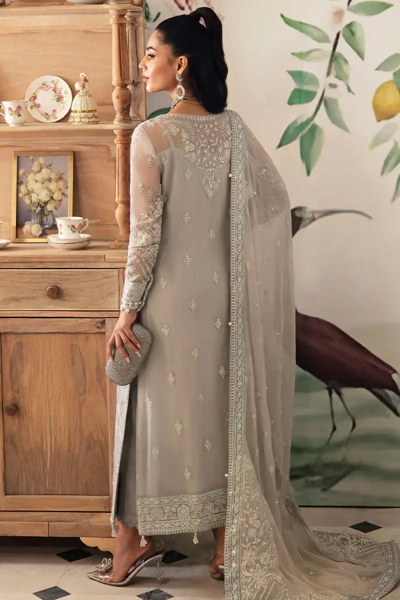 Gulaal | Embroidered Chiffon 24 | Aubrey - Official Gulaal - Agha Fabrics UK