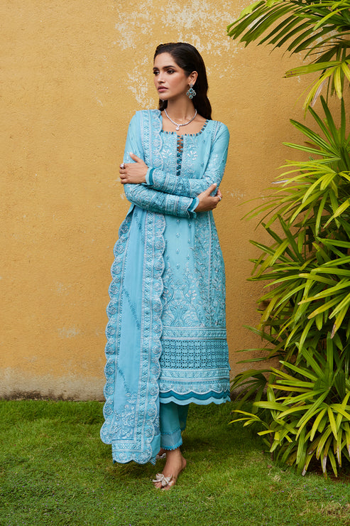 Gulaal | Luxury Lawn 25 | Dhalia - Official Gulaal - Agha Fabrics UK