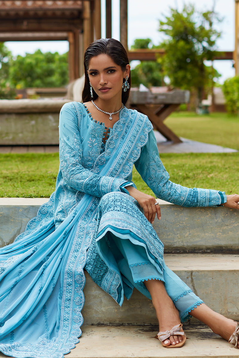 Gulaal | Luxury Lawn 25 | Dhalia - Official Gulaal - Agha Fabrics UK