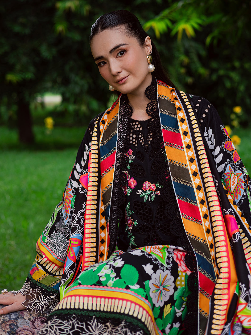 Mahnur | Gardenia Khaddar 25 | GR-06 - Official Afrozeh - Agha Fabrics UK