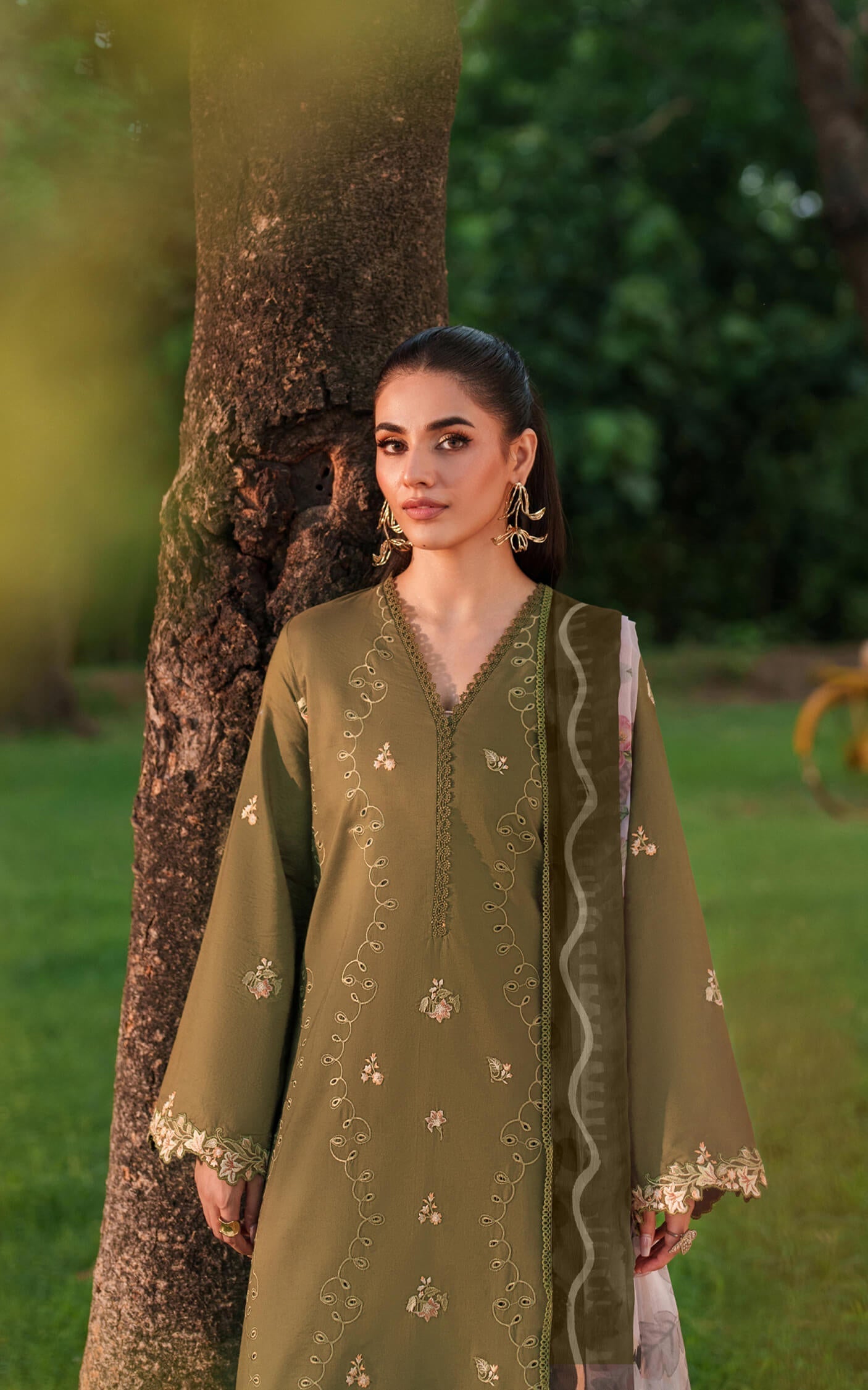 Asifa and Nabeel | Eden Cambric 25 | Gardenia Grace ECU25-09 -  Asifa and Nabeel Ladies Clothes - Original Designer Dress - House of Maryam