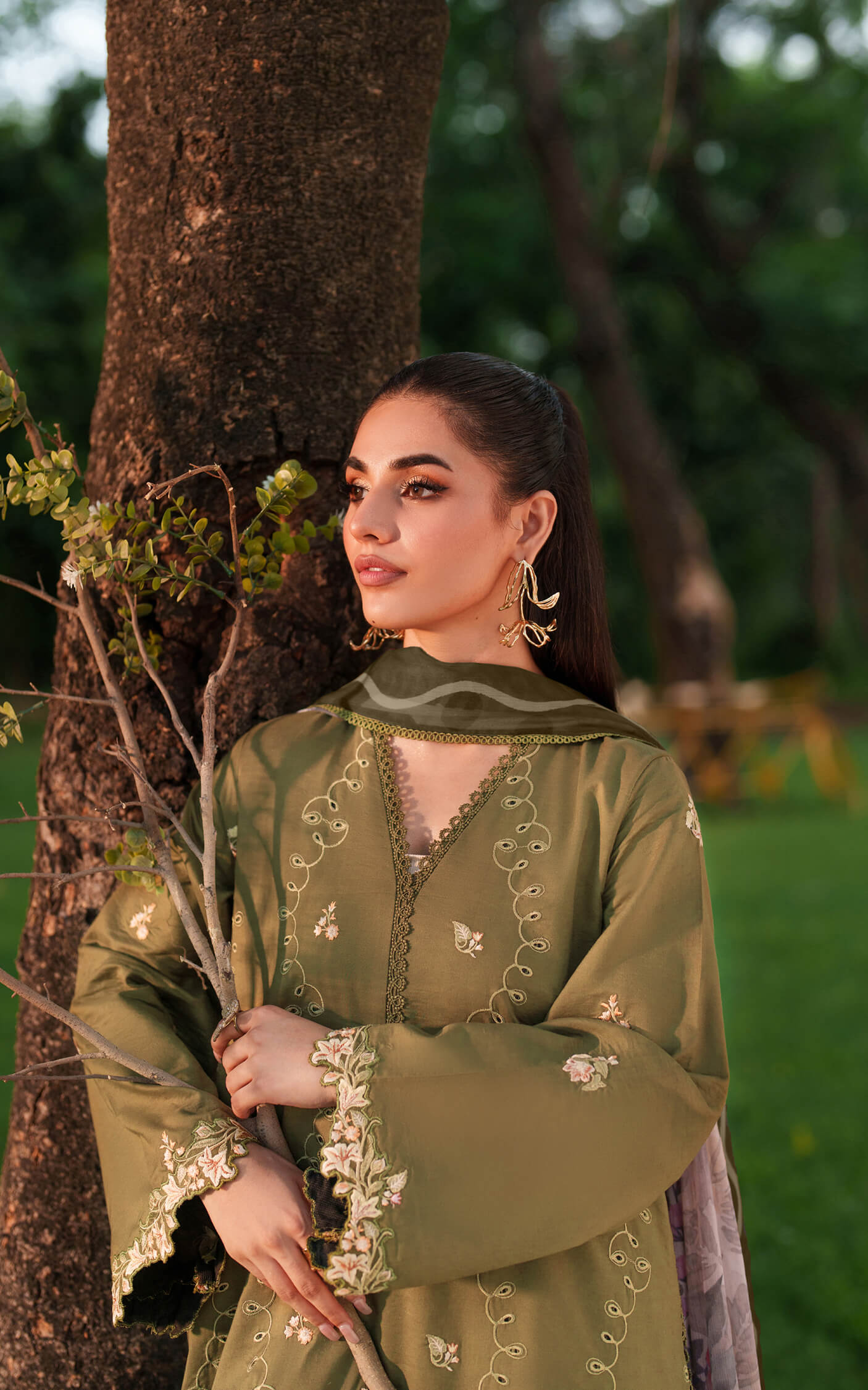 Asifa and Nabeel | Eden Cambric 25 | Gardenia Grace ECU25-09 -  Asifa and Nabeel Ladies Clothes - Original Designer Dress - House of Maryam
