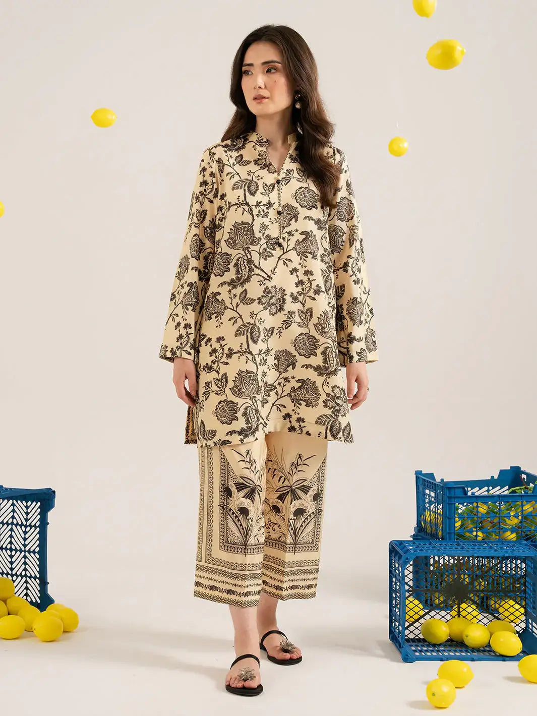 Izel | Sunset street Pret | GLOW - Official Izel - Agha Fabrics UK
