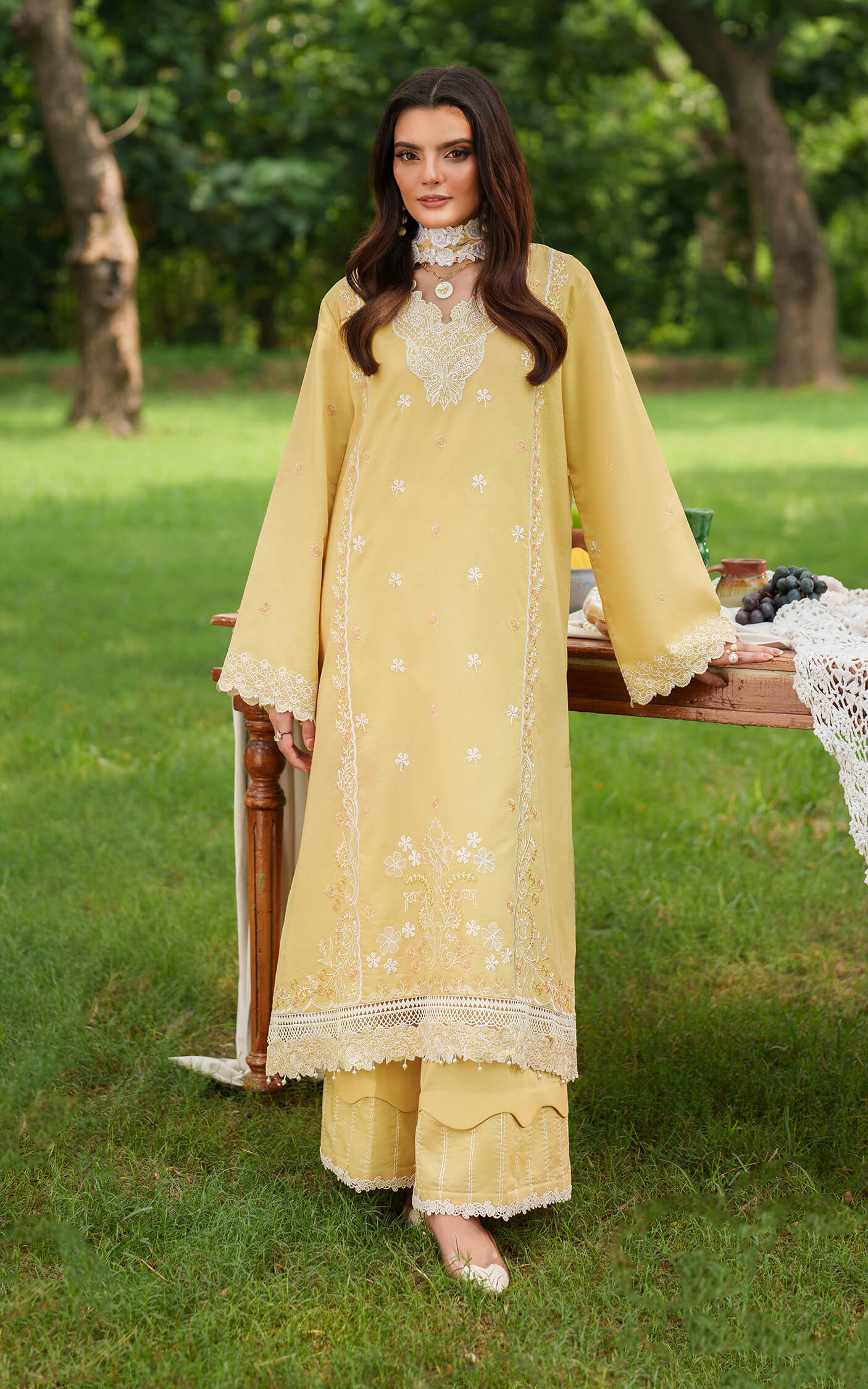 Asifa and Nabeel | Eden Cambric 25 | Golden Dust ECU25-10 -  Asifa and Nabeel Ladies Clothes - Original Designer Dress - House of Maryam