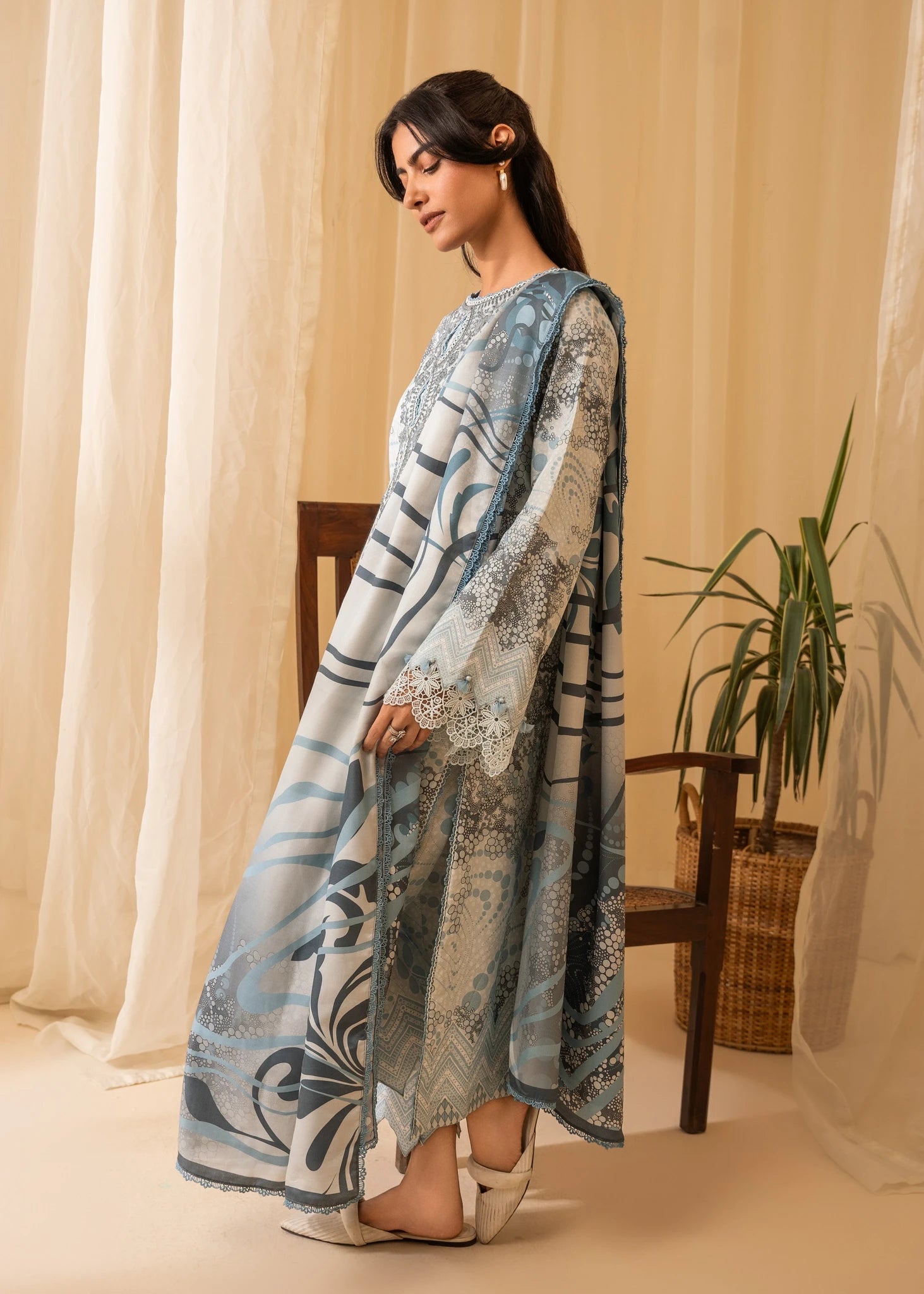 Aabyaan | Izabel Prints Linen Edit 24 | ELINA (AZ-10)