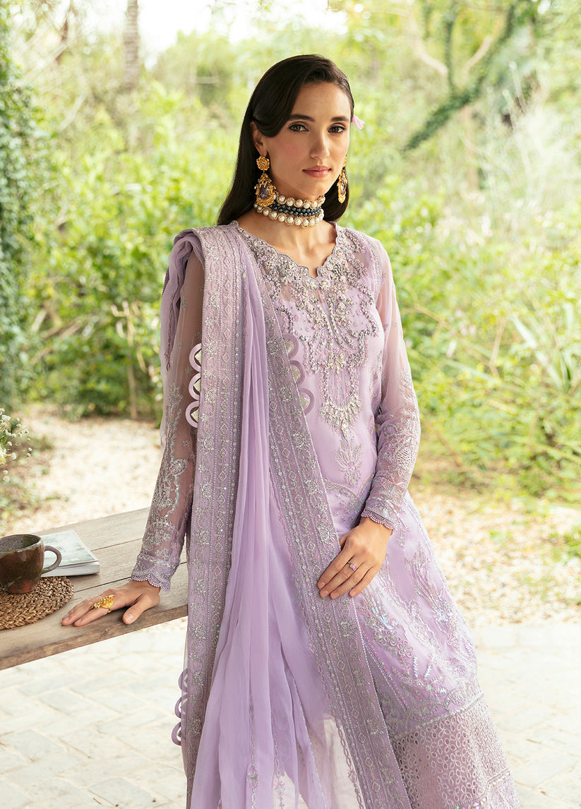 Gulaal | Embroidered Chiffon Eid Collection | VIOLA - Official Gulaal - Agha Fabrics UK