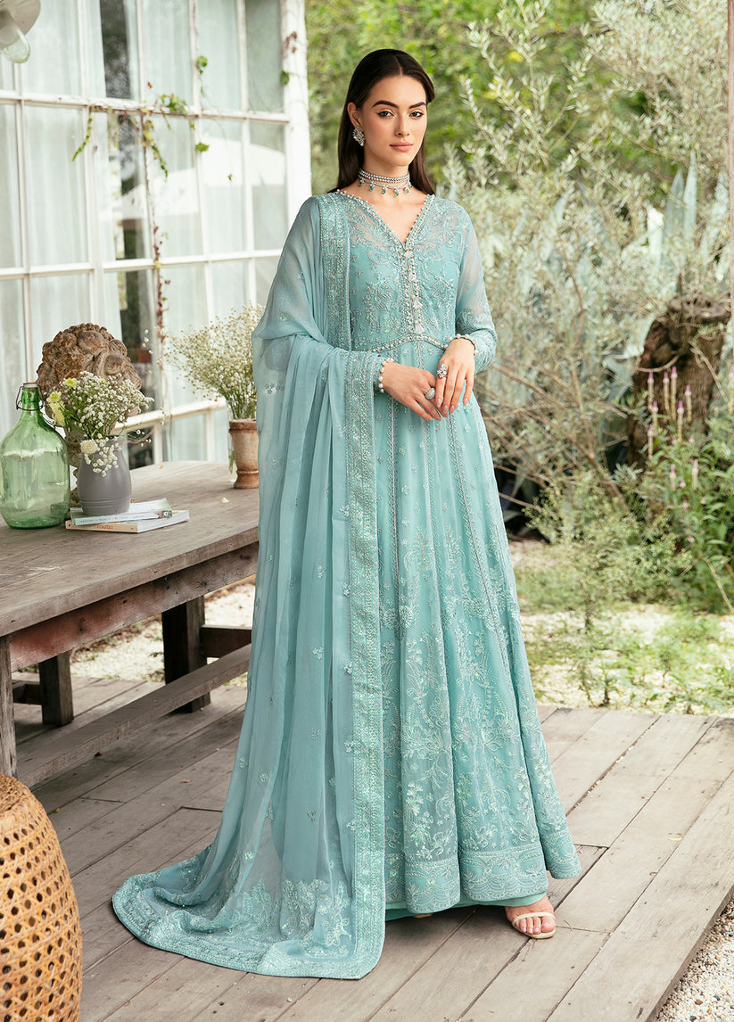 Gulaal | Embroidered Chiffon Eid Collection | IVERIA - Official Gulaal - Agha Fabrics UK