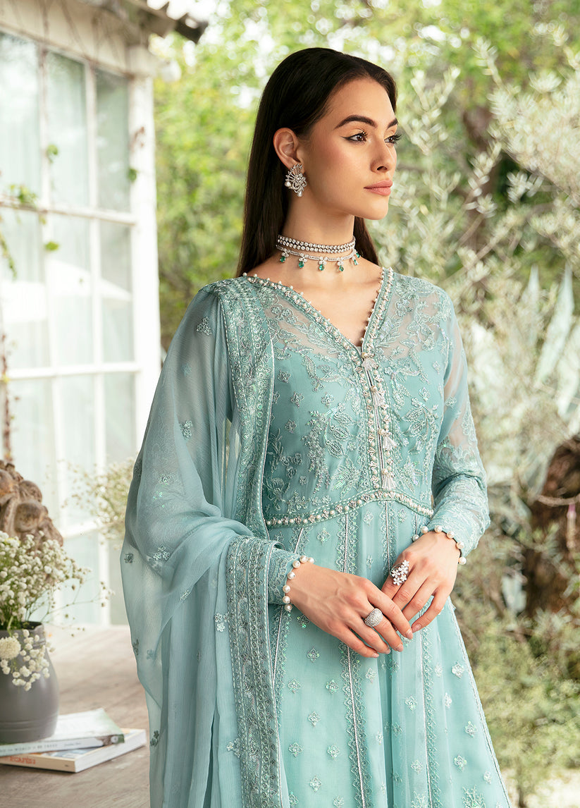 Gulaal | Embroidered Chiffon Eid Collection | IVERIA - Official Gulaal - Agha Fabrics UK