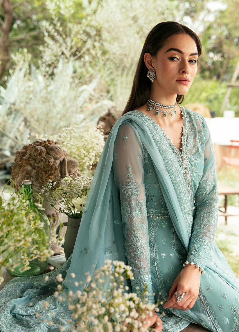 Gulaal | Embroidered Chiffon Eid Collection | IVERIA - Official Gulaal - Agha Fabrics UK