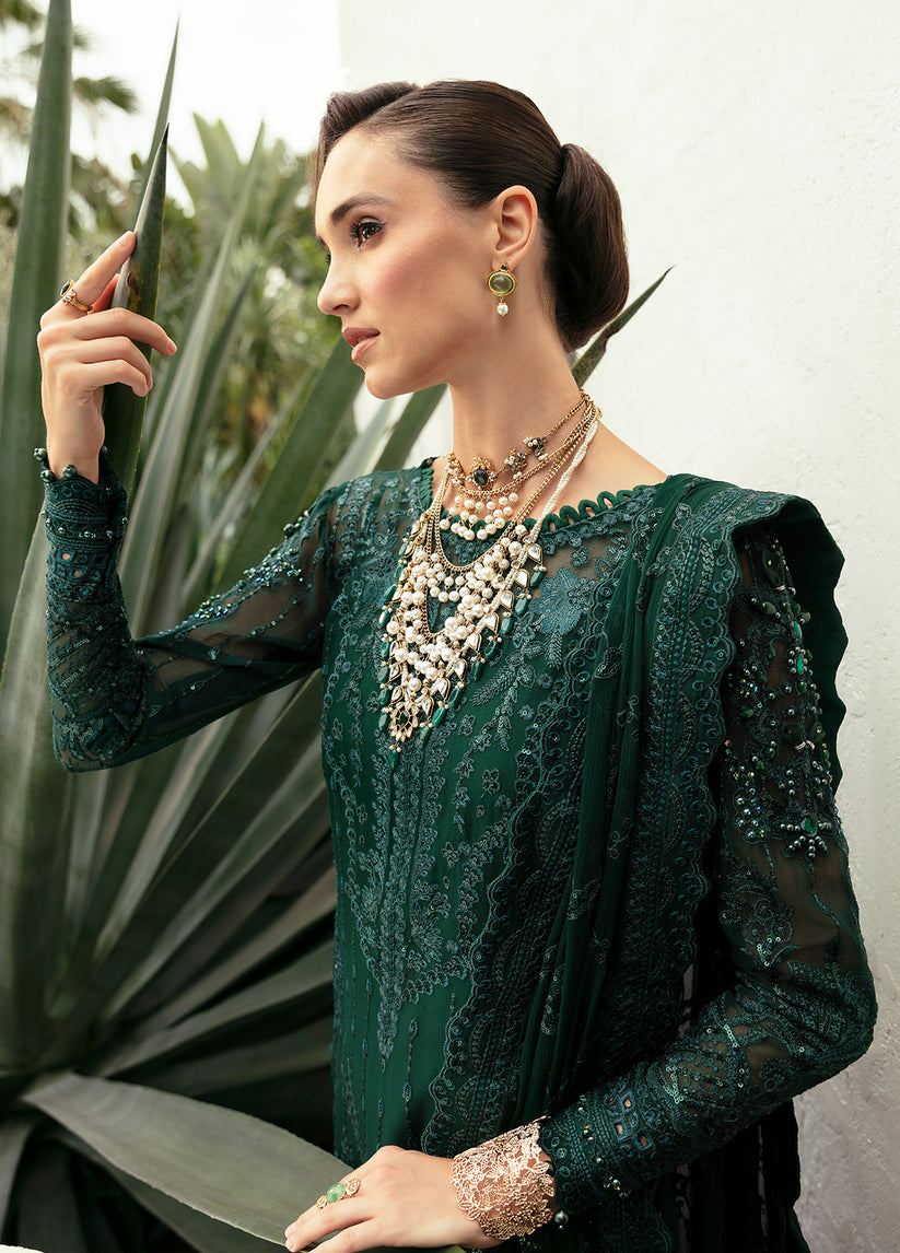 Gulaal | Embroidered Chiffon Eid Collection | CASSIA - Official Gulaal - Agha Fabrics UK