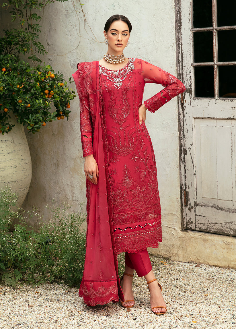 Gulaal | Embroidered Chiffon Eid Collection | ULMARIA - Official Gulaal - Agha Fabrics UK