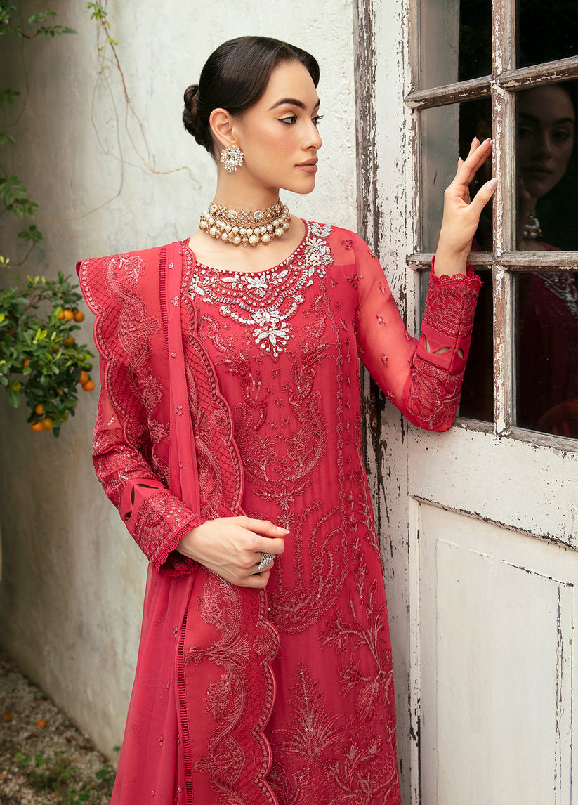 Gulaal | Embroidered Chiffon Eid Collection | ULMARIA - Official Gulaal - Agha Fabrics UK