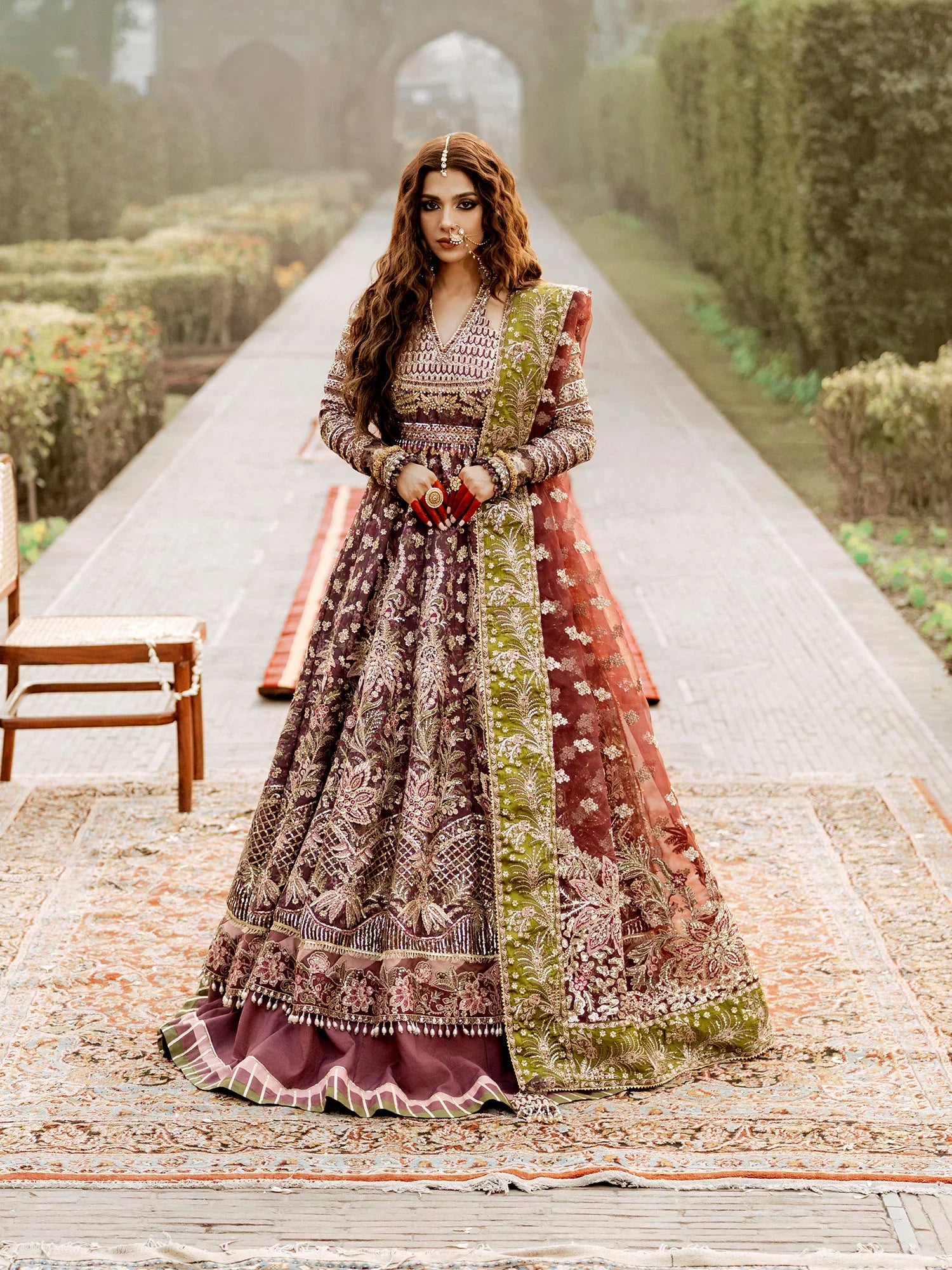 Maryam Hussain | Gulaab Wedding Formals 24 | Ronak - Official Maryam Hussain - Agha Fabrics UK