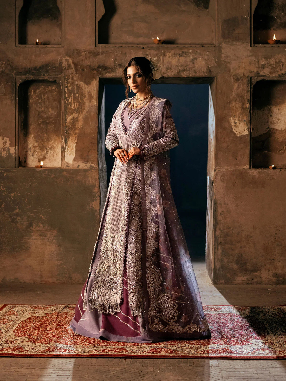 Maryam Hussain | Gulaab Wedding Formals 24 | JHIL MIL - Official Maryam Hussain - Agha Fabrics UK