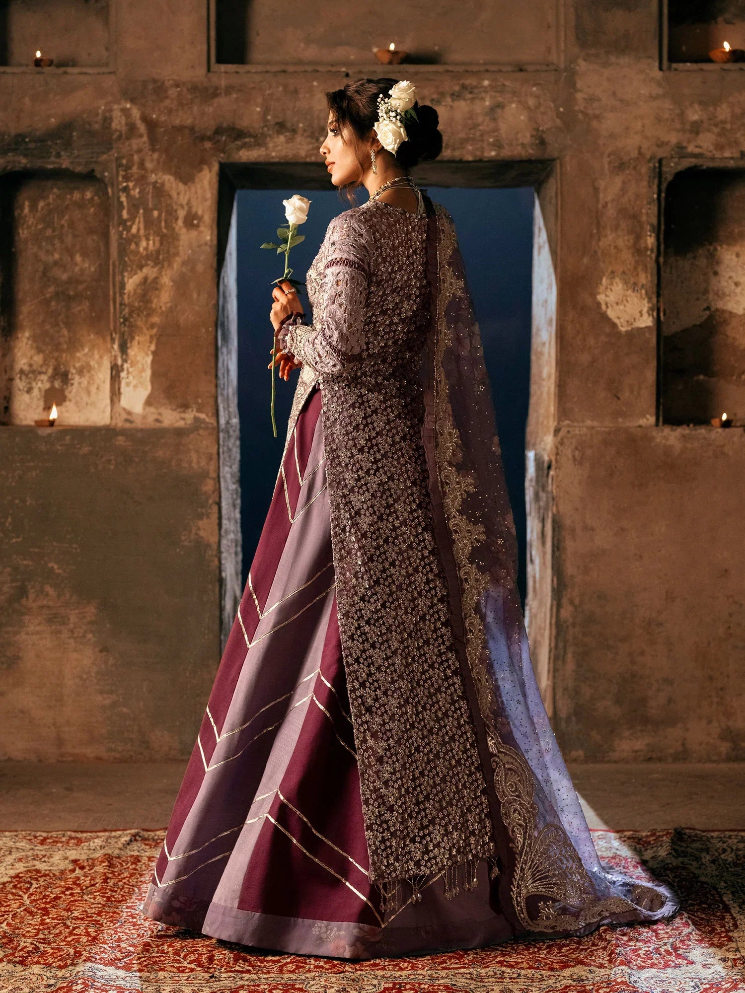 Maryam Hussain | Gulaab Wedding Formals 24 | JHIL MIL - Official Maryam Hussain - Agha Fabrics UK