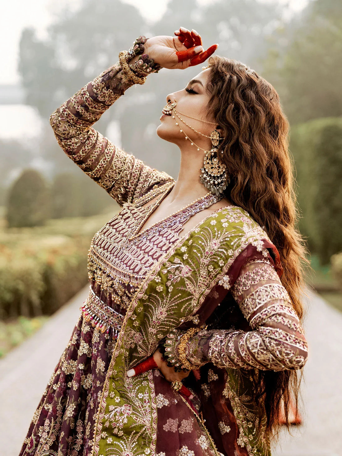 Maryam Hussain | Gulaab Wedding Formals 24 | Ronak - Official Maryam Hussain - Agha Fabrics UK
