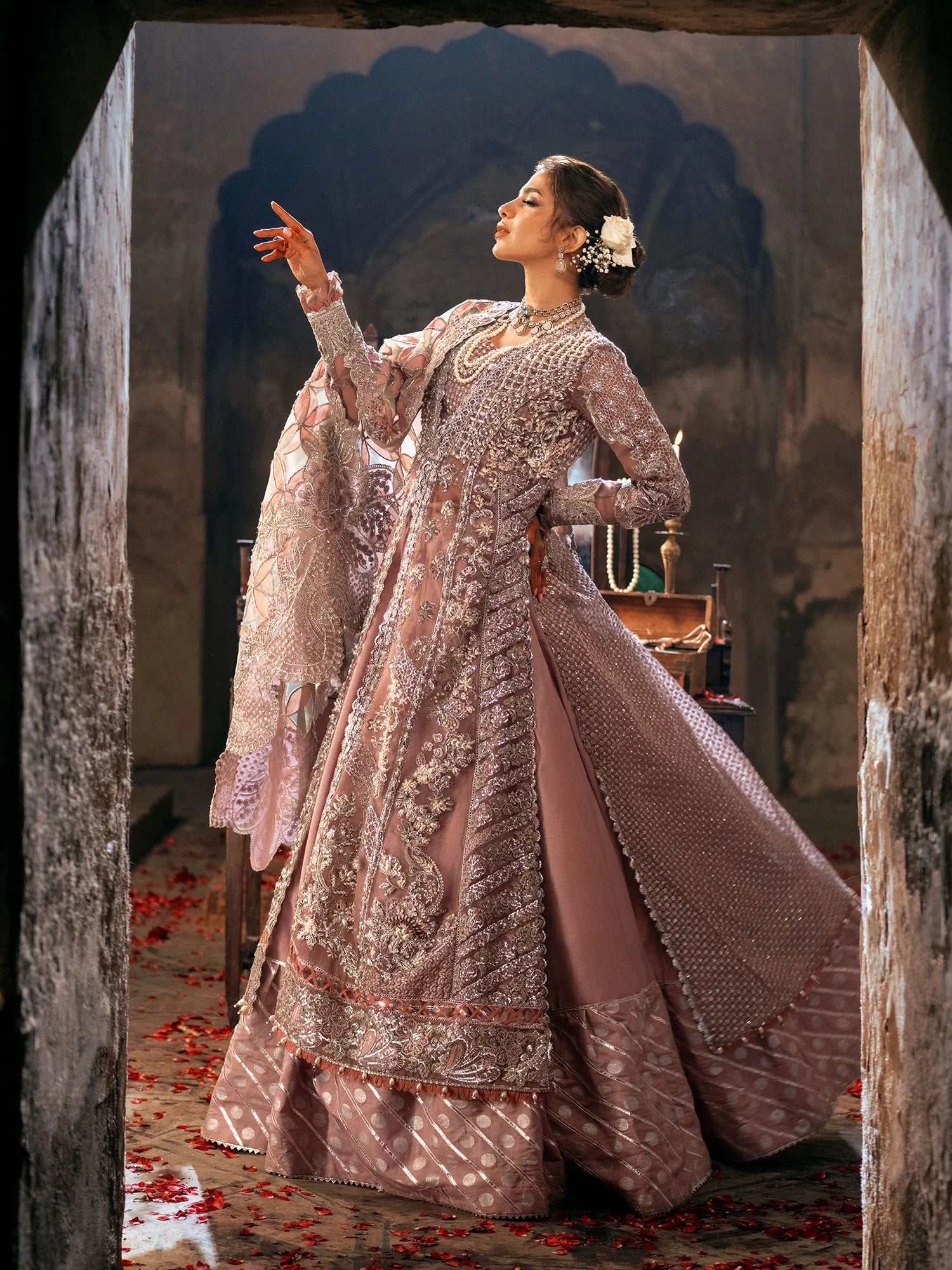 Maryam Hussain | Gulaab Wedding Formals 24 | Mahi - Official Maryam Hussain - Agha Fabrics UK