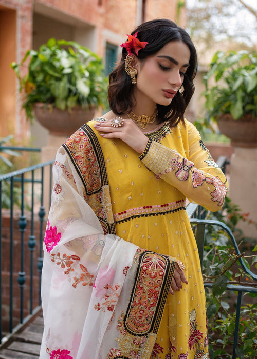 Ali Xeeshan | Chanda Luxury Pret | Amber - Official Ali Xeeshan - Agha Fabrics UK