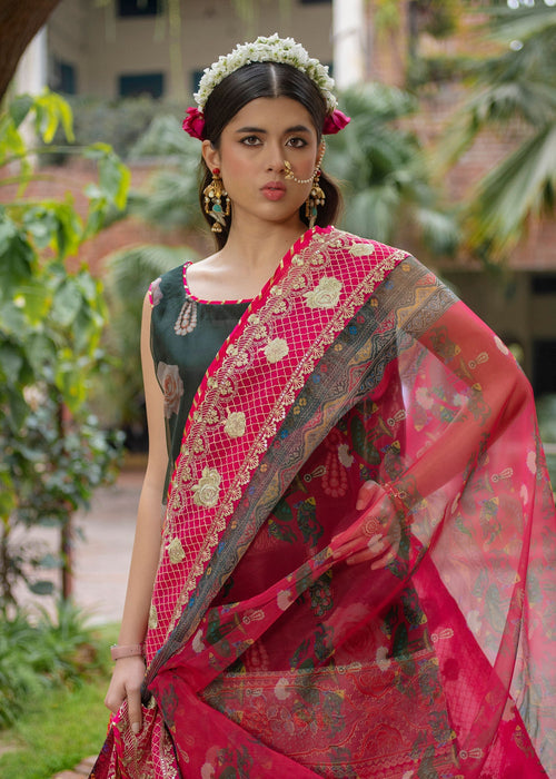 Ali Xeeshan | Chanda Luxury Pret | Green Forest - Official Ali Xeeshan - Agha Fabrics UK