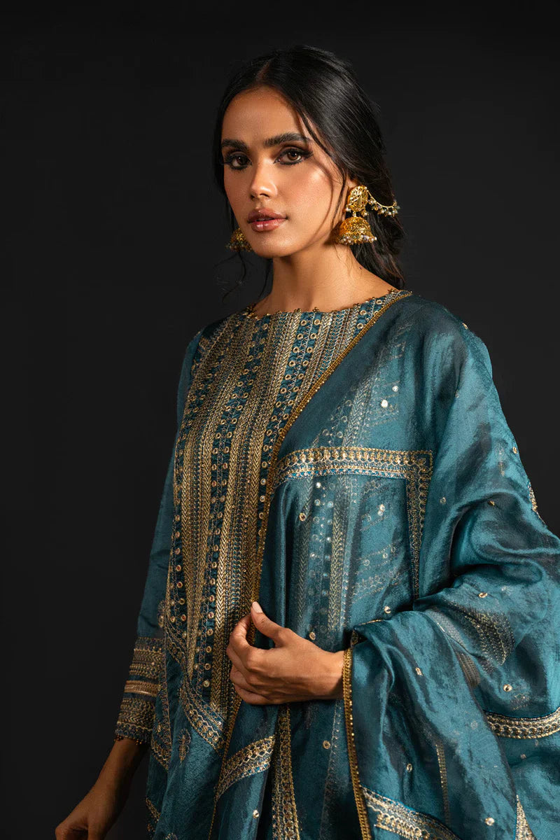 Alkaram | Heavy Formals 24 | HF-01-24-Teal