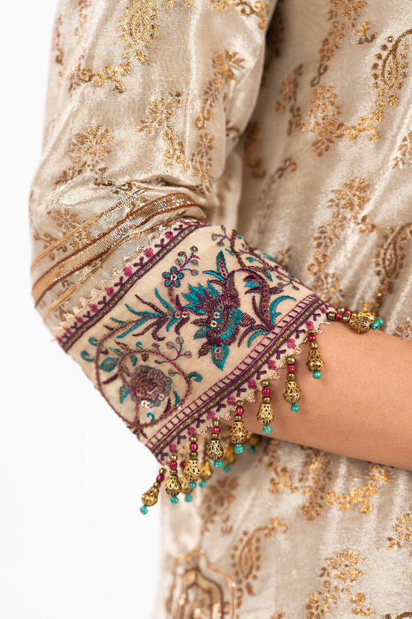 Al Karam | Luxe Formals | RTS | SHIRT, LINING, TROUSER & DUPATTA P - Official Al Karam - Agha Fabrics UK