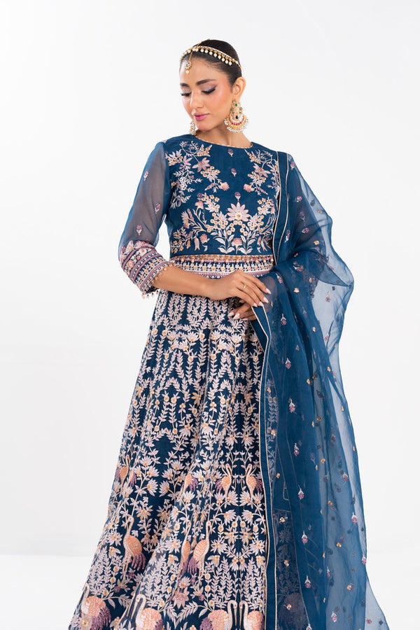 Al Karam | Luxe Formals | RTS | SHIRT, LINING, TROUSER & DUPATTA L - Official Al Karam - Agha Fabrics UK