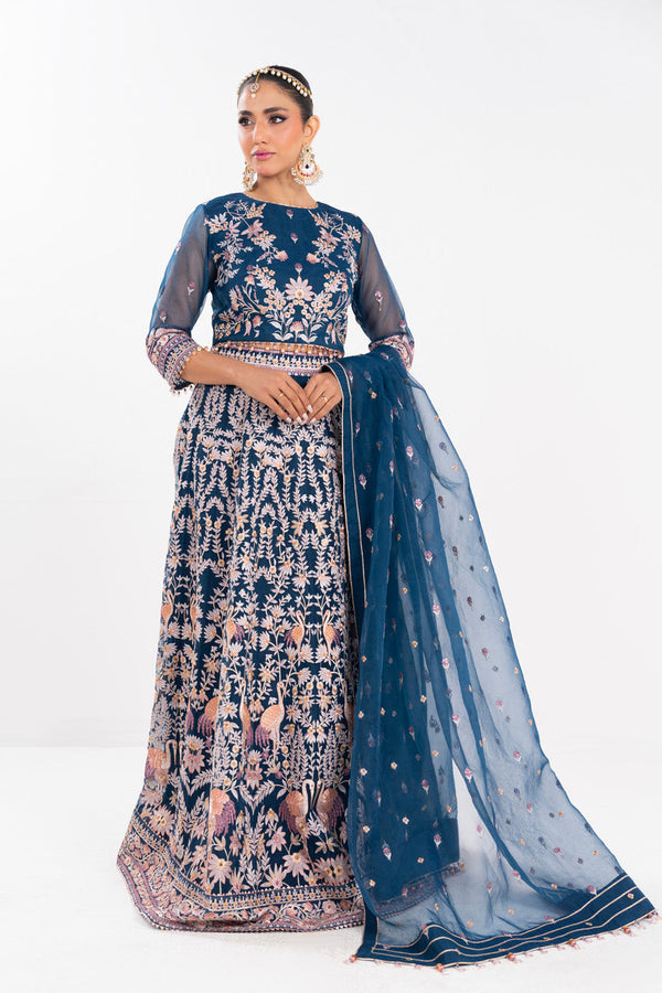 Al Karam | Luxe Formals | RTS | SHIRT, LINING, TROUSER & DUPATTA L - Official Al Karam - Agha Fabrics UK